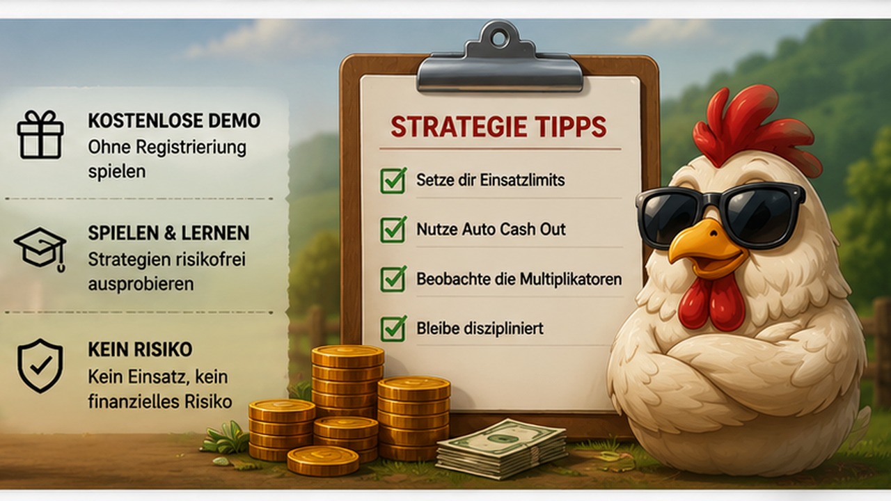 Chicken Road Crash Game Cash Out Mechanik Bild
